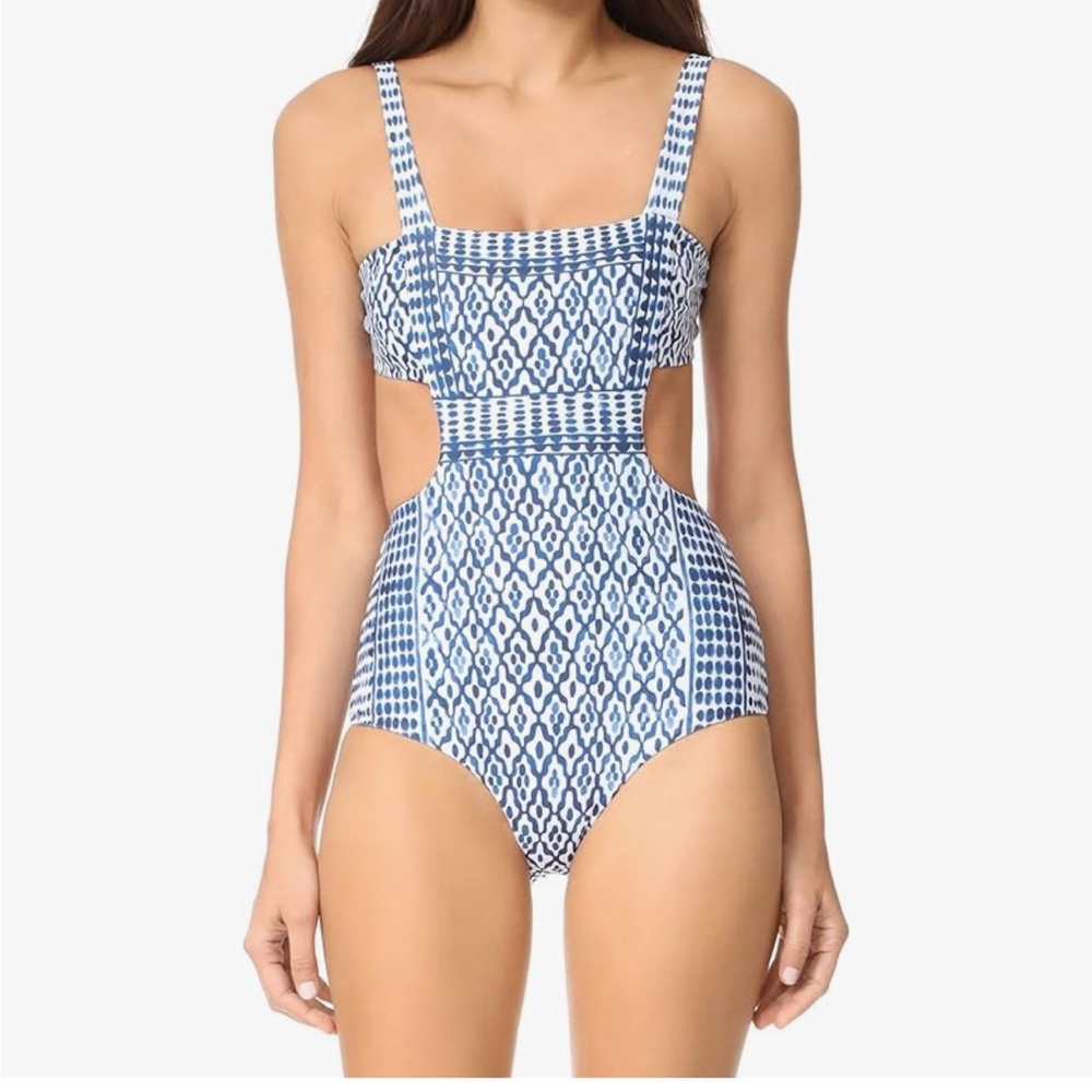 Mara Hoffman Mina cutout swimsuit. Size XS